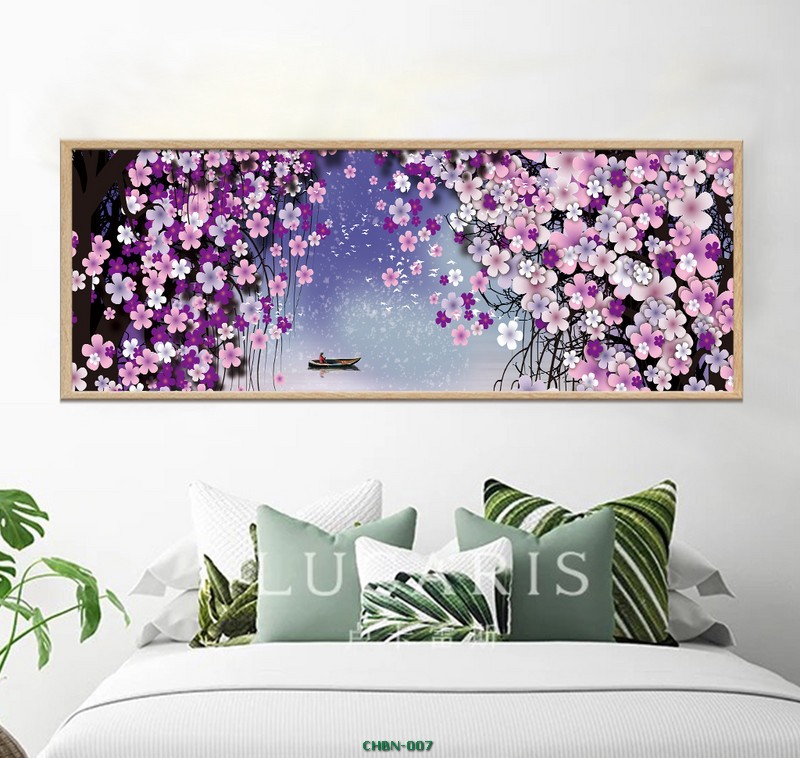 Chèo thuyền giữa mùa hoa CHBN-007